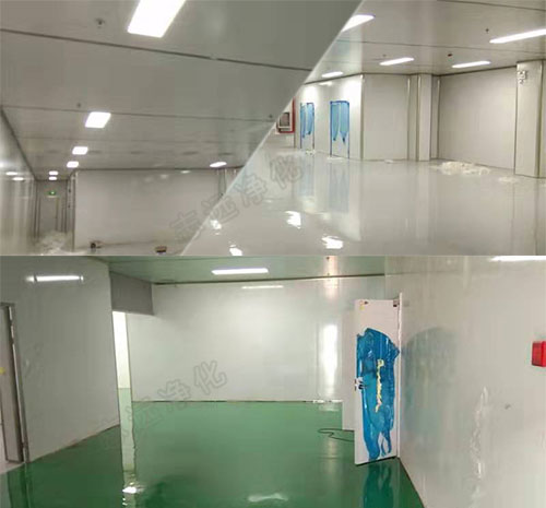 潔凈室(區(qū))收尾工作 —— 民權(quán)愛(ài)德時(shí)代新能源項(xiàng)目車間