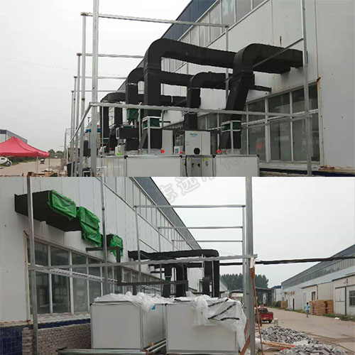 潔凈室外圍凈化設(shè)備安裝收尾工作(1) —— 民權(quán)愛(ài)德時(shí)代新能源項(xiàng)目車間