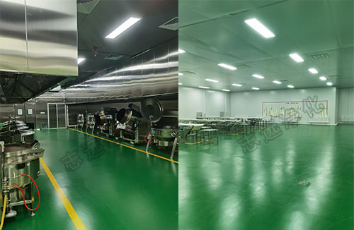 中央大廚房團餐生產(chǎn)線設備間2-志遠凈化