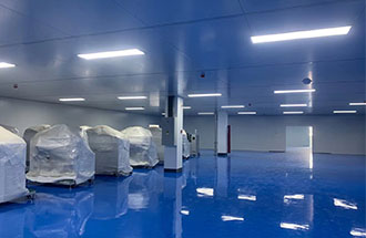 12月18日，志遠凈化承攬的電子廠無塵車間凈化工程收尾中