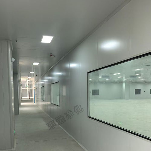 三門峽產業(yè)園標準廠房凈化裝修工程6-志遠凈化工程